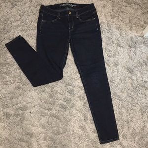 Dark Blue Jeans - American Eagle